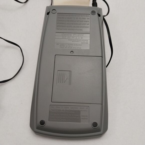 Canon Palm Printer P1-DH V 12 Digits Adding Machine #X20 - Picture 8 of 12